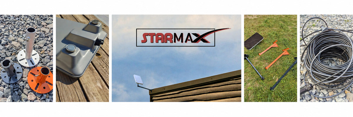 StarMax Starlink accessories and mounts banner