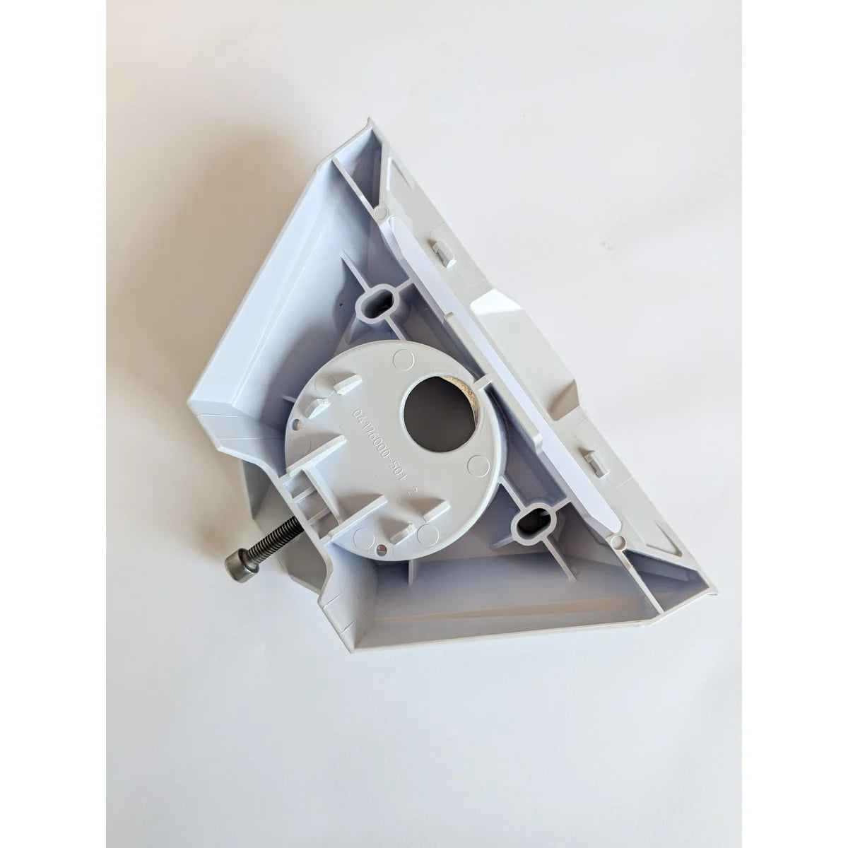 Underside of the Starlink pipe adapter showing the moulded part number 04-176000-501.