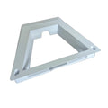 Genuine Starlink Standard dish kickstand base in white, angled view showing the moulded frame.