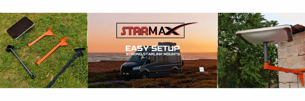 StarMax Starlink mount easy setup banner